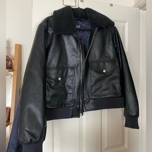 Gap Faux Leather Jacket